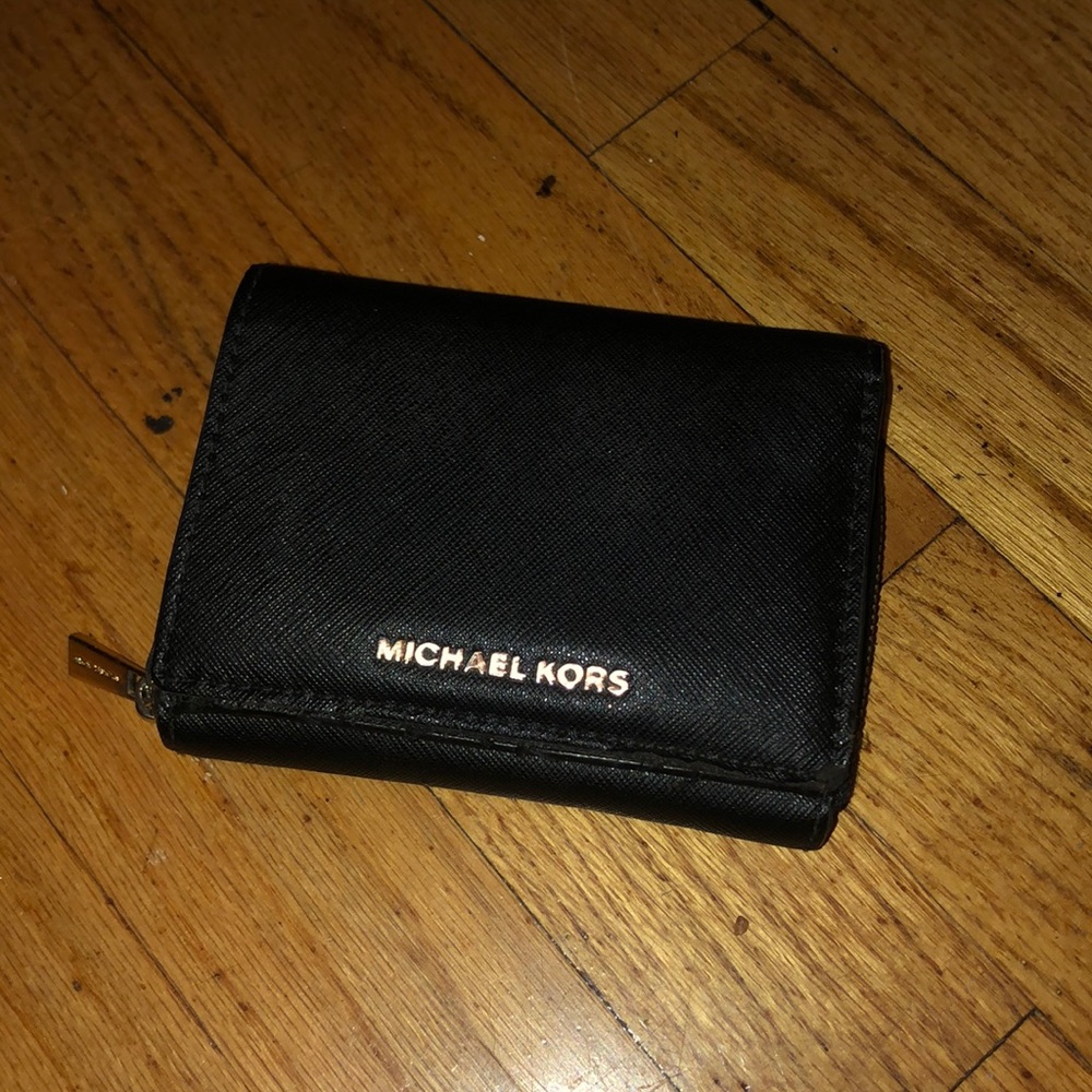 Michael Kors wallet, black leather